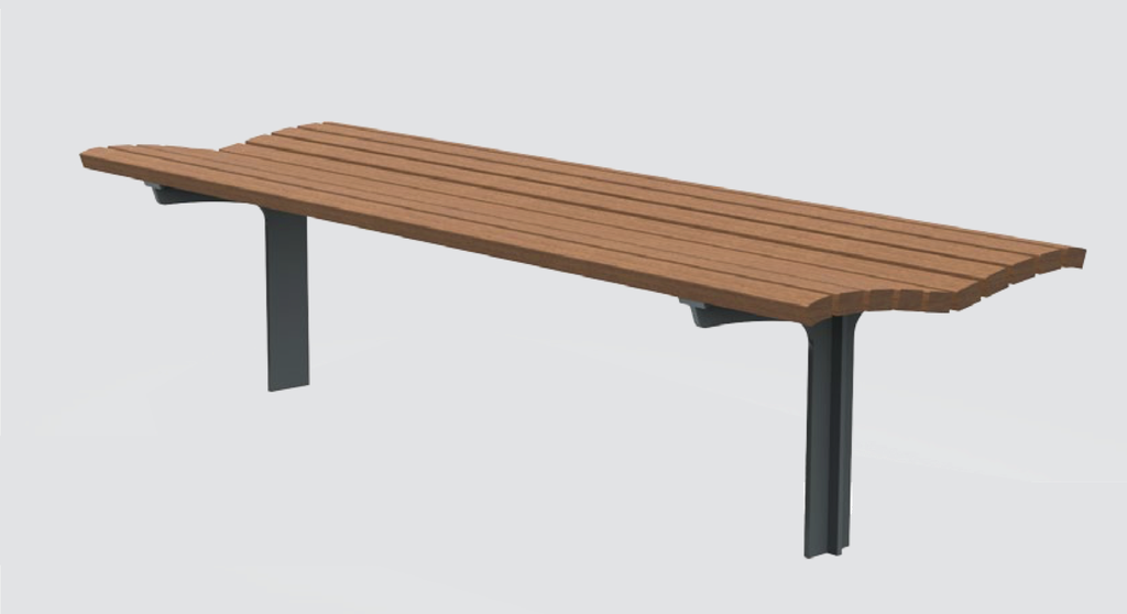 Banc design Axis 180 FSC (sans accoudoirs et sans dossier)