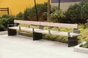 Design bench Bancal Banco Doble Respaldo ®
