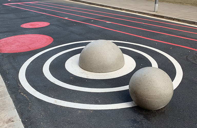 Délimitation design Bollard 700 Media ®