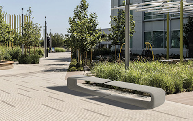 Design zitbank Grasshopper Banca ® Gezuurd