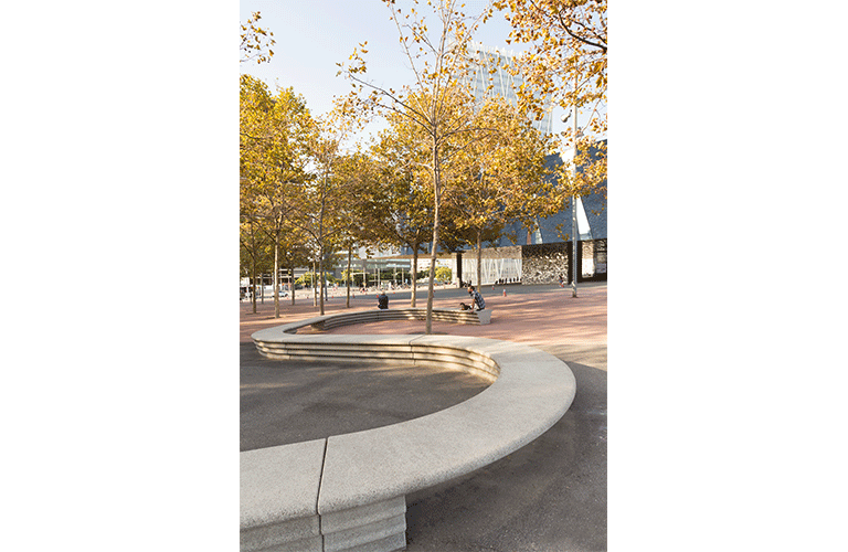 Banc design Hebi Curvo Flotante ®