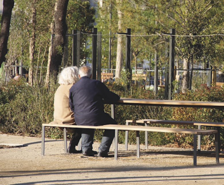 Banc design Harpo Banqueta 300® FSC