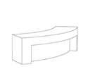 Banc design modulaire Comú Convexo Individual®