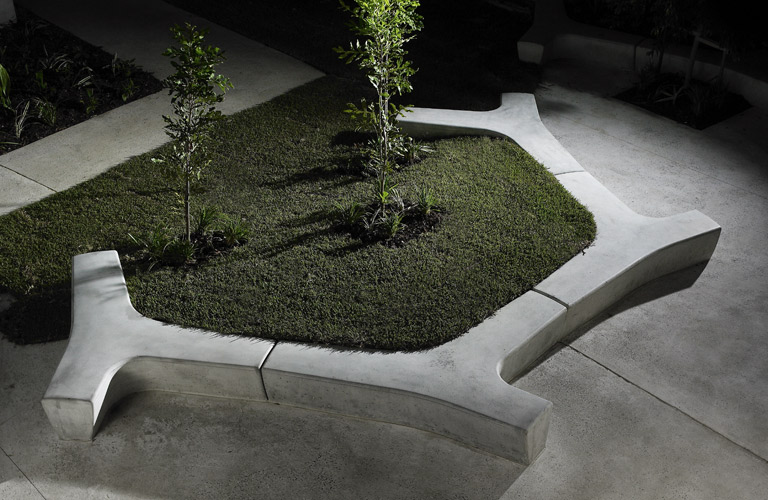 Design bench Twig Concrete