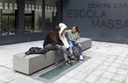 Design bench Sócrates 360 LED ® (acid-etched)