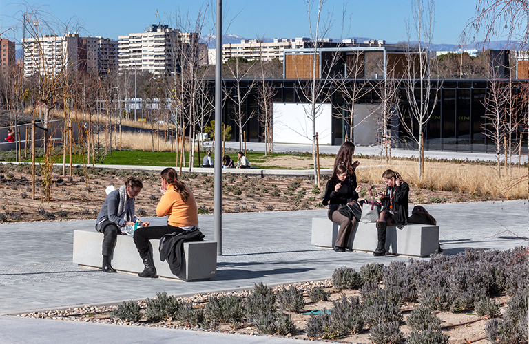 Design zitbank Box Eco Curvo ®