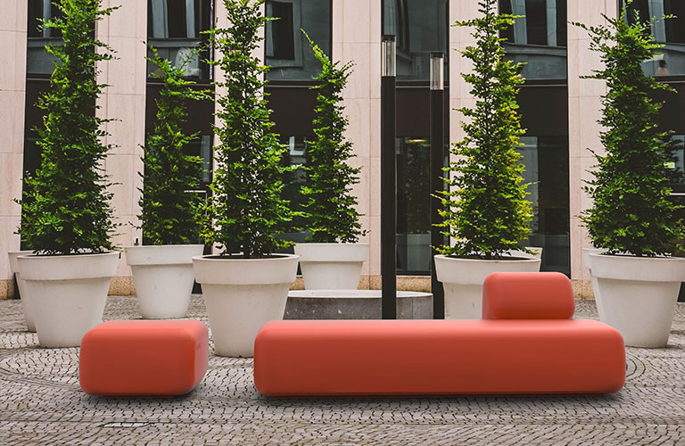 Design zitbank SIT AIR Banca ® - 1 Respaldo