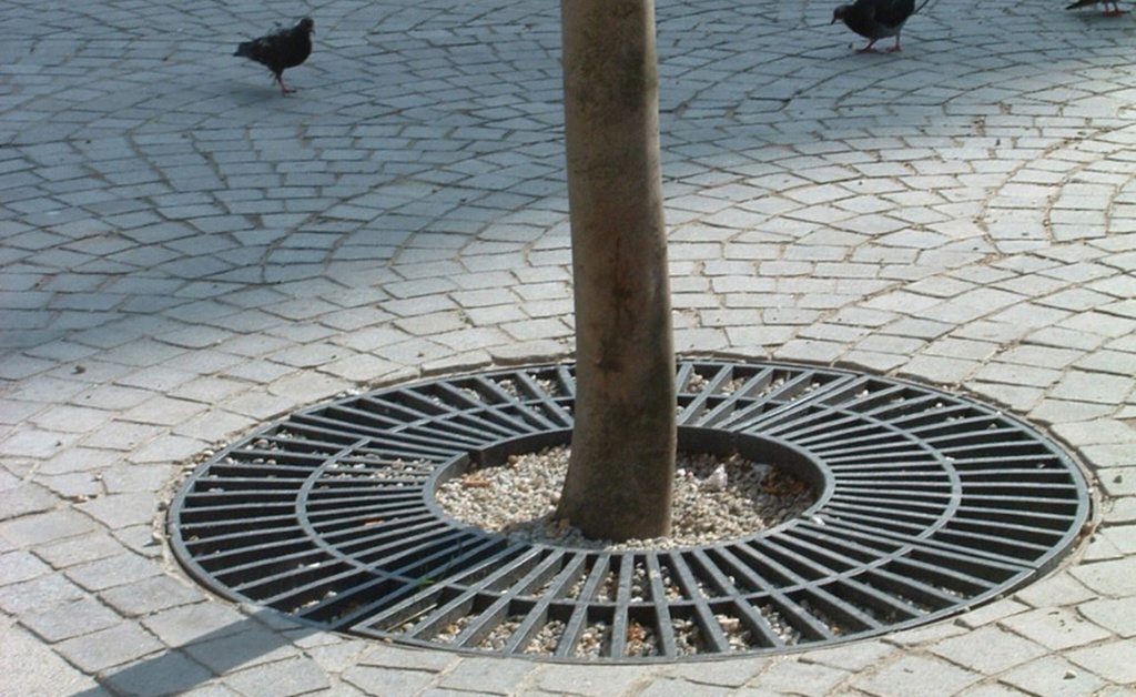 Grille d'arbre design Aliados 120 ©