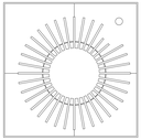 Grille d'arbre design Alta Q 150 ©