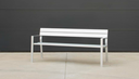 Design bench Harpo 175 ® ALU