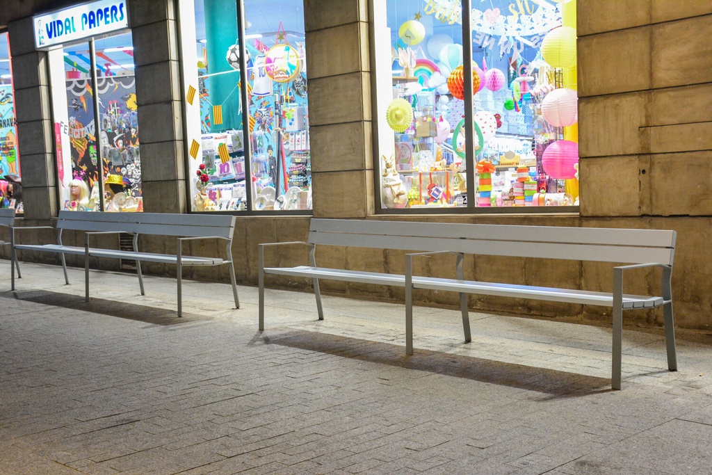 Design zitbank Harpo® 300 ALU