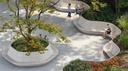 Design bench Gather Concave ® 