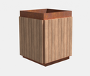 Design Planter New Green Cuadrada