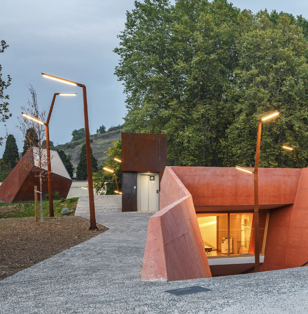 Design lighting Branca P CorTen Effect ®