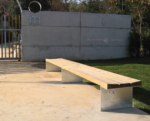 Design bench NU 246® without backrest