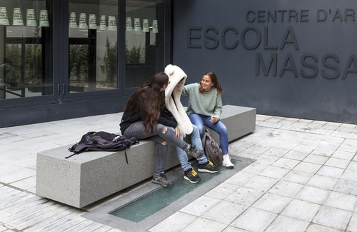 Banc design Sócrates 360 LED® (décapé)