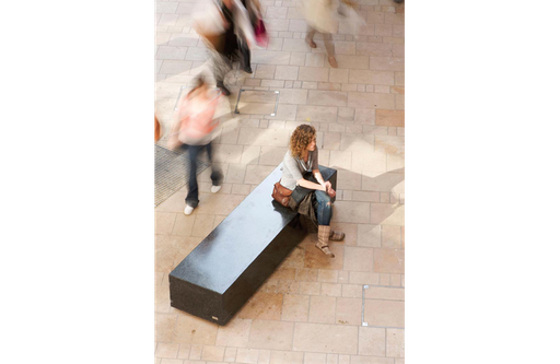 Design bench Sócrates 240 LED ® (polished)