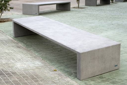 Banc design Prima 220® UHPC Décapé