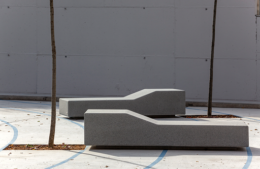 Design zitbank Garonne Bordeaux ®