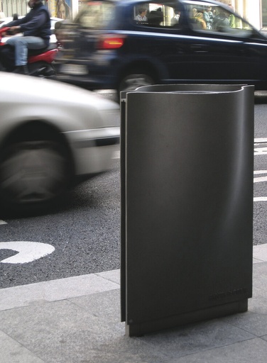 Design waste bin Fontana® without lid