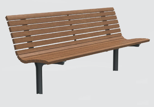 Design bench Axis 180 FSC (without armrests)