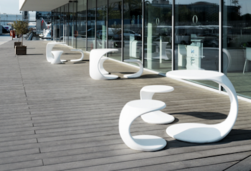 Table design Odos Mesita ® (décapé)