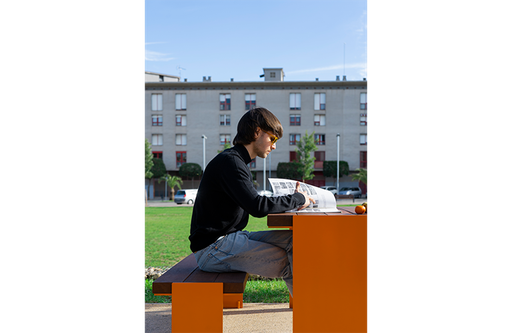 Design tafel Mook Mesa Pino ®