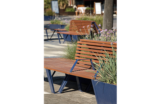 Design bench Lasai Chaise Longue ® 100