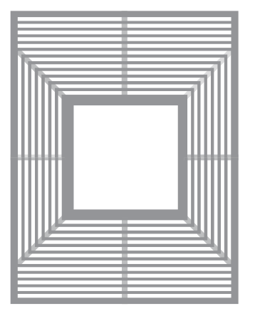 Grille d'arbre design Grelha Recto ©
