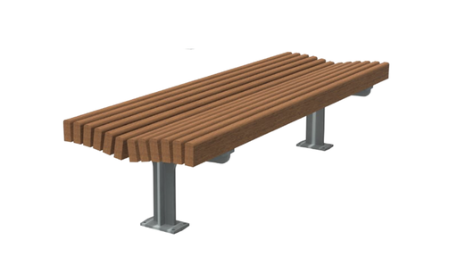 Design bench Axis Bold 250® FSC (without armrests and backrest)