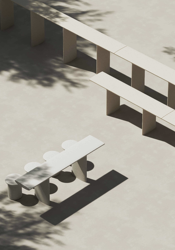 Design tafel Tiers Mesa Alta ®