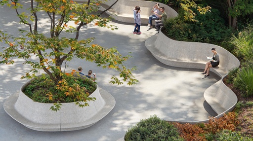 Design bench Gather Concave ® 
