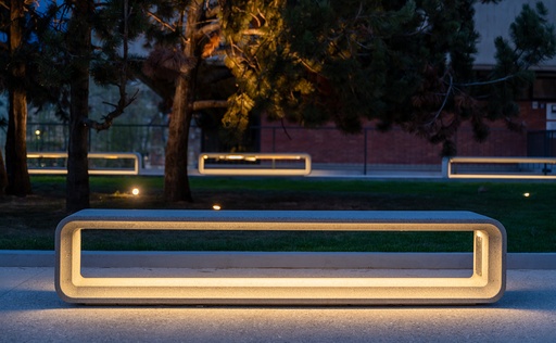 Design bench Mom 240 LED ® (acid-etched)