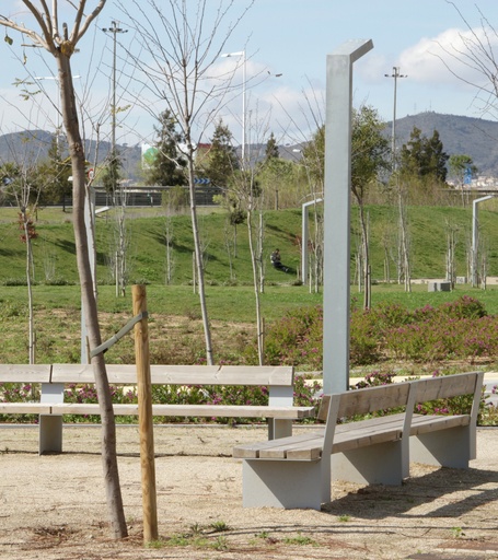Design zitbank Bancal Banco Triple Respaldo ®