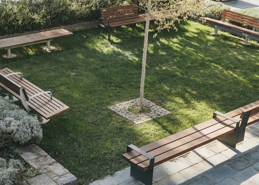 Grille d'arbre design Mondrian 100