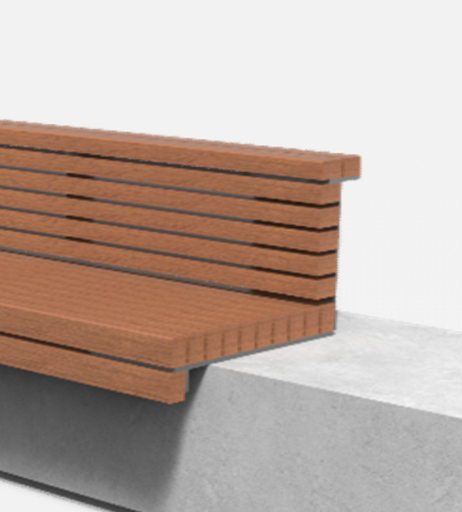 Elément d'assise design Upper Clo Chaise